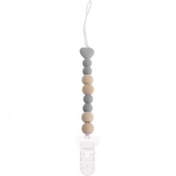 Wooden Bead Teething Toy Clip