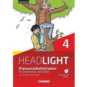 English G Headlight 04: 8. Schuljahr. Klassenarbeitstrainer mit Lösungen und Audios online