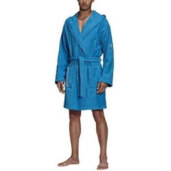 Peignoir adidas, modèle U, Mixte Adulte, couleur Shock Cyan, FR : S