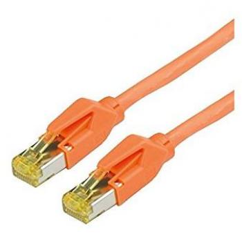 Câble de Réseau Draka Comteq Cat.6a 1m S/FTP Orange