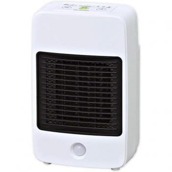 JCH‑M082T 800 W Human‑Detection Ceramic Fan Heater – White