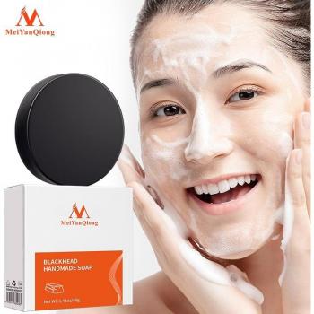 Oil‑Control Charcoal Facial Soap