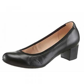 Schwarze Damen-Ballerinas Gabor 75380‑27 – 40 mm hohe Schuhe