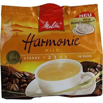 Kaffee Pads Harmonie, mild