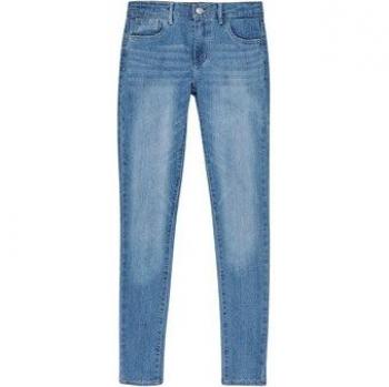 Jeans Levis 710 SUPER SKINNY pour filles en bleu