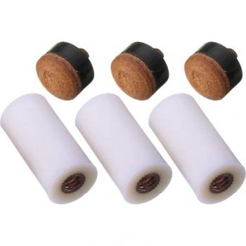 5er Set 13mm Schraubspitzen für Billardqueues