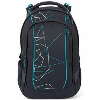 SATCH Sleek Rucksack für die Schule – 24 Liter, ergonomisch, Schwarz (Freeze)