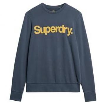 Sweat-shirt Superdry Homme Core Logo Bleu Marine Taille L