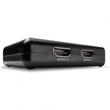 Lindy 2 Port HDMI 10.2G Splitter Compact
