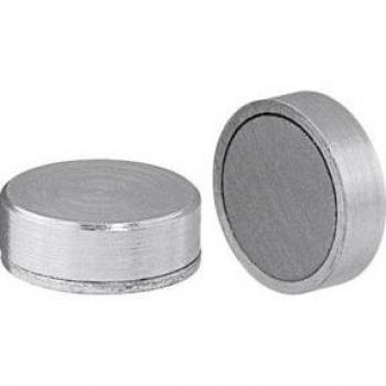 Magnete permanente cilindrico piatto Neodimio HOFFMANN