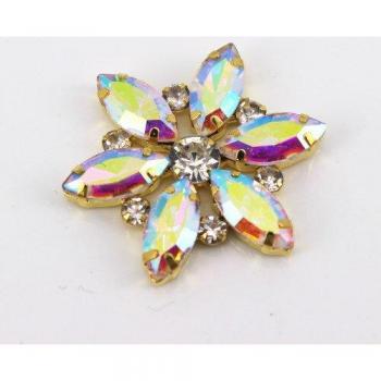 Strass cristal vert pour décoration de robe de mariée