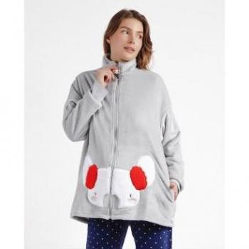 Admas Damen Hoodie Good Morning Mouse