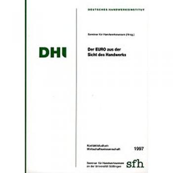 Der Euro aus der Sicht des Handwerks