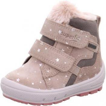 Stivaletti superfit Groovy beige/grigio (larghezza media)