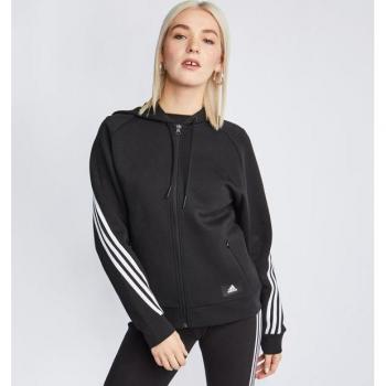 Felpa con cappuccio donna Adidas W Fi 3s Fz Reg