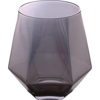 Copa de whisky de seis facetas, diseño elegante