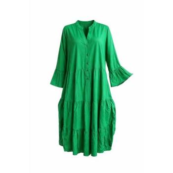 Midigarnanzierung ANISTON PLUS – 100 % Viskose, Grün, Größe 50