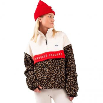 Felpa in Pile Eivy Ball Leopardo Offwhite