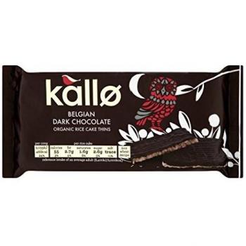 Kallo Organic Dark Chocolate Rice Cake Thins