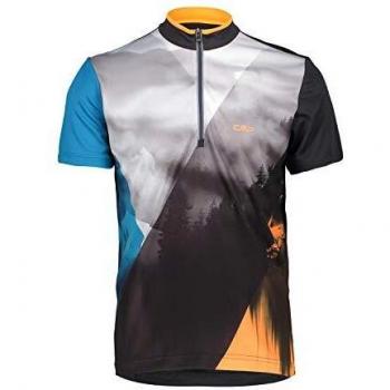 CMP Cycling Herren-T-Shirt Blau, Größe 54 – Performance-Trikot