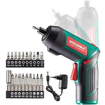 Visseuse 6 Nm HYCHIKA – 2000 mAh, Mandrin Magnétique, Accessoires Complets (20 pièces)
