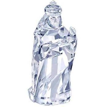 Swarovski Nativity Scene: Balthazar Crystal Statue – 7.6 cm
