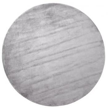 Élégance Circulaire 140 cm – Tapis Gris Clair, Marque Beliani
