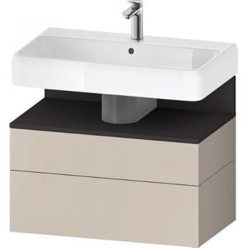 Duravit Qatego Waschtischunterbau, 790x470x590mm, 1 Kast, 1 Ausz
