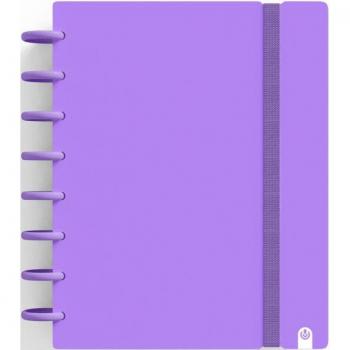 Cuaderno carchivo Ingeniox A5 80h cuadrícula violeta
