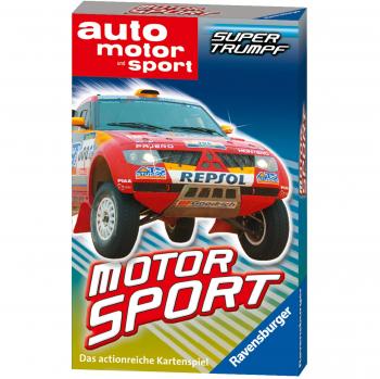 RAVENSBURGER Kinder Kartenspiel 20332 Motorsport