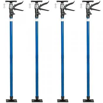 Puntelli per Edilizia Tectake 115‑290 cm – Set di 4 Blu