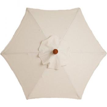 Regenschirm für den Außenbereich, 2 Meter, mit Kurbelfunktion und UV-Schutz