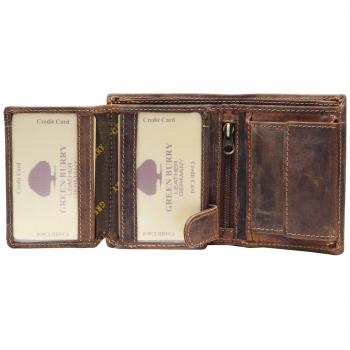 Portefeuille Compact GreenBurry 1813‑25 Antique