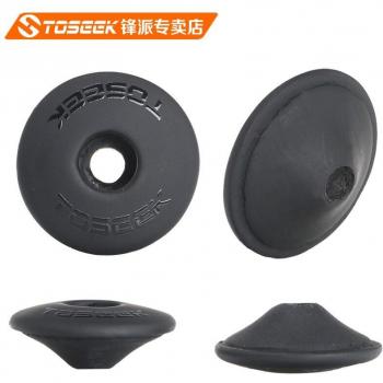 Tapa Superior de Carbono para Bicicleta con Pernos