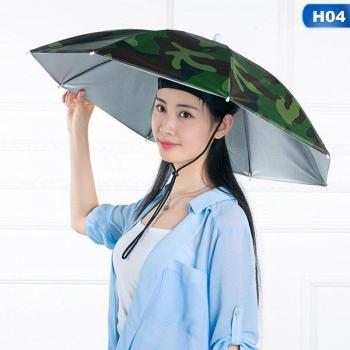 Protector solar plegable para la cabeza durante la pesca