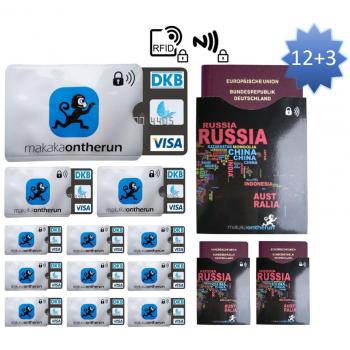 NFC / RFID Card Sleeves – Reisepass