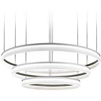 Leds C4 Grok Integrated LED Large Ceiling Pendant Light White