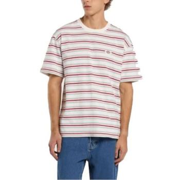 T‑shirt Dickies Lewistown Beige Rayé