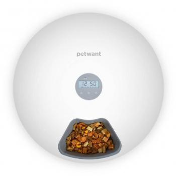 Petwant F6 intelligenter Futterautomat mit 6 Kammern