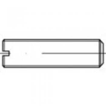 Toolcraft M3 6 mm Messing‑Gewindestifte – 100er-Set, Artikelnummer TO‑5447976