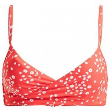 Women’s XS Roxy Beach Classics Wrap Bikini (Red & White)