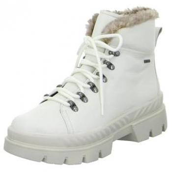 Ara Damen Stiefeletten Beige Weit 38,5