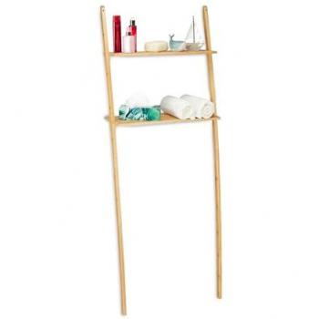 Bambù Comfort 2–Shelve – Mobile Lavatrice, WC & Salvaspazio