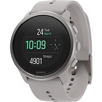 Suunto 5 Peak Silver/Gray Pro – 100‑Hour Power, Wrist HR Monitoring