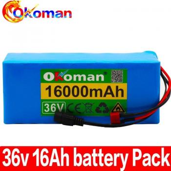 36V 16Ah Electric Bike Lithium Battery with 2A Charger