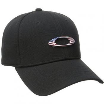 Oakley herr Tincan hatt, Svart och amerikansk flagga, L/XL