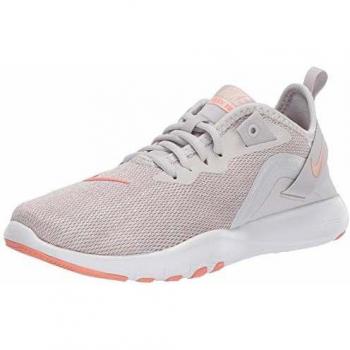 Nike Damen WMNS Flex Trainer 9 Sportschuh, Grau (Vapste Grey/Pink Quartz/Echo Pink/White 004), 42 EU