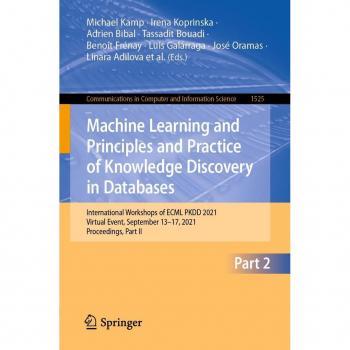 Vitalsource Technologies, Inc. Machine Learning And Principles And Practice Of Knowledge Discovery In