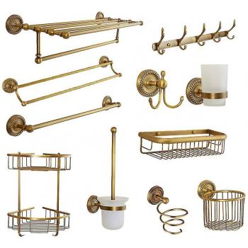 Colección de Accesorios de Baño con Estilo Vintage