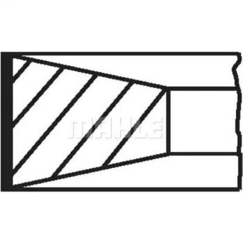 Pistons Segments MAHLE 014-82-N2 – Kit Automobile Ford Transit